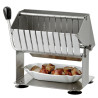 Affettatrice per salsicce Bartscher 10M1750M in acciaio inox - Taglio professionale
