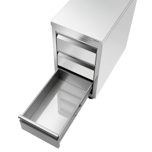 Cassetto a tre cassetti 700S3 Bartscher: Pratico e robusto