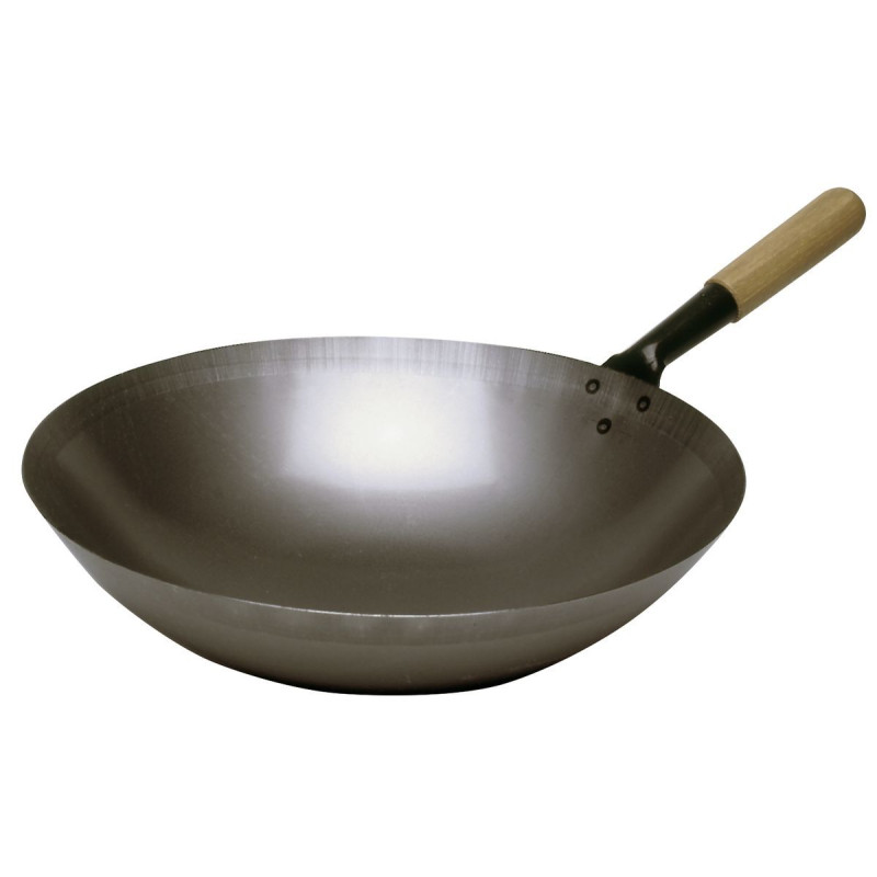 Salta Wok acciaio Bartscher 360mm - Professionale & polivalente Salta Wok acciaio Bartscher 360mm - Professionale & polivalente
