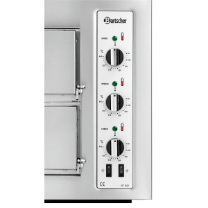 Forno pizza NT 502 Bartscher: Forno professionale doppio per 8 pizze