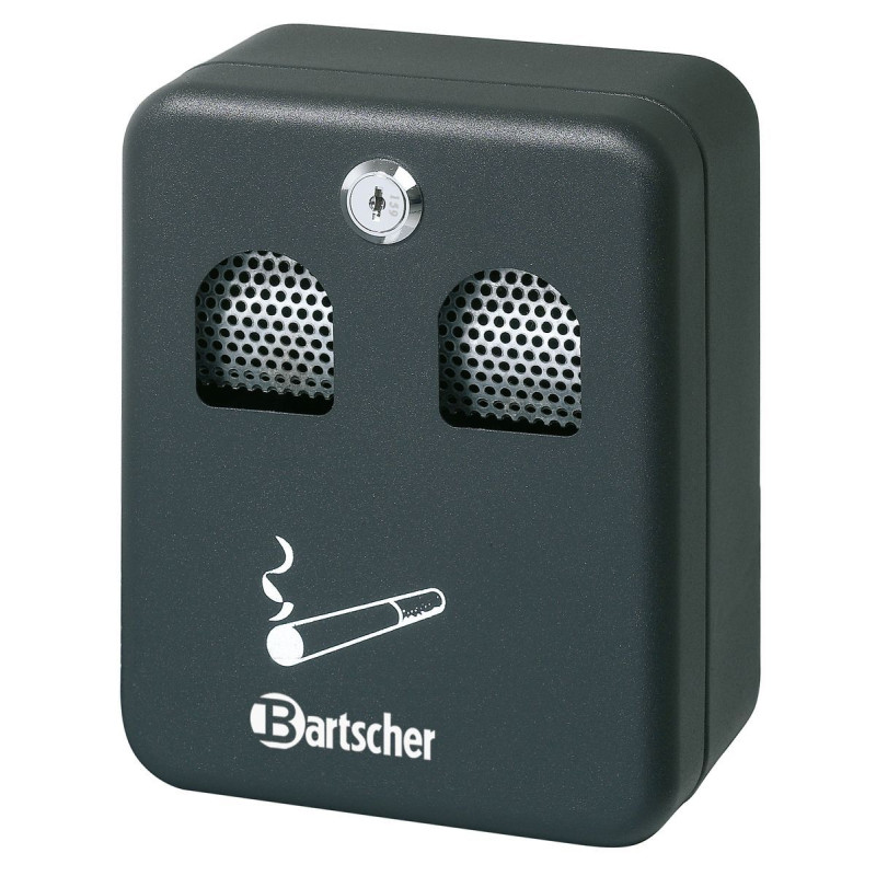 Posacenere da parete nero Bartscher 860000 | Uso professionale Posacenere da parete nero Bartscher 860000 | Uso professionale