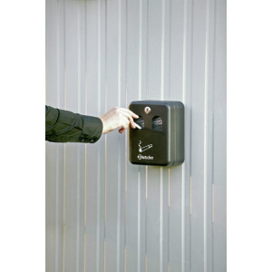 Posacenere da parete nero Bartscher 860000 | Uso professionale