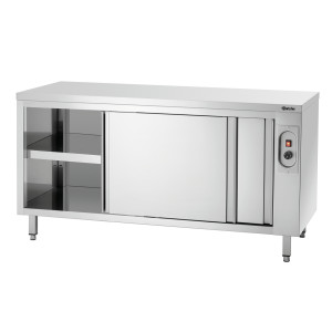 Armadio riscaldante 700 Bartscher: Mobile basso in acciaio inox professionale