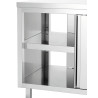 Armadio riscaldante professionale in acciaio inossidabile - 2000W 4T