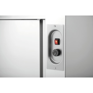 Armadio riscaldante professionale in acciaio inossidabile - 2000W 4T