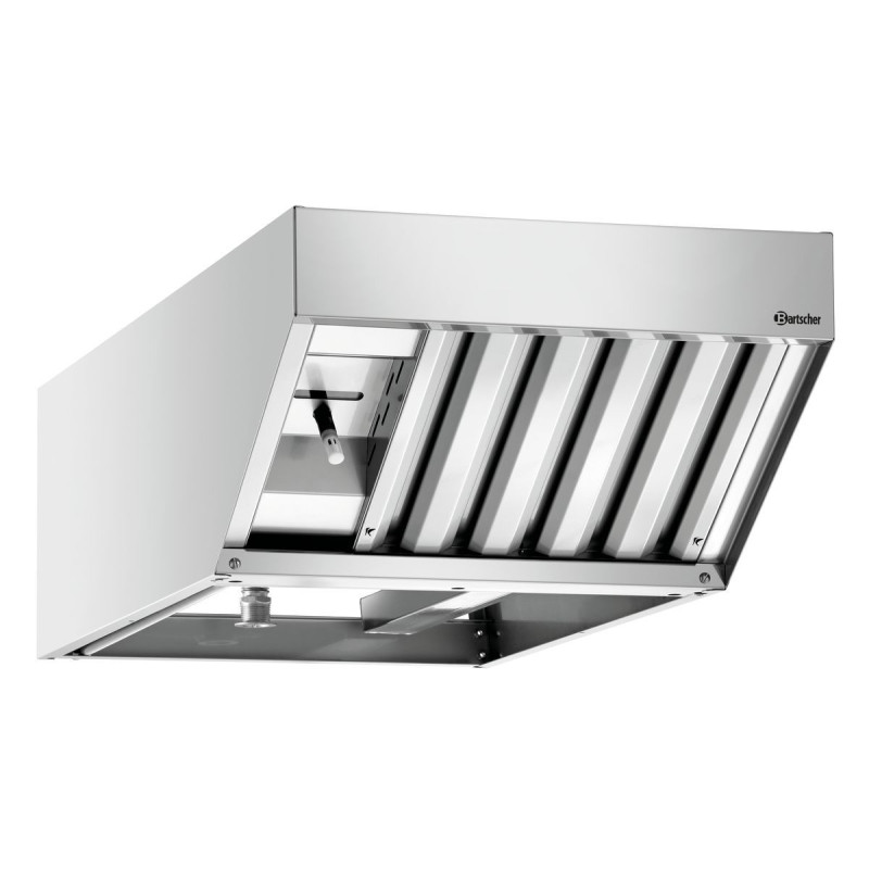 Cappa a condensazione Silversteam-K in acciaio inox - Cucina professionale ottimizzata Cappa a condensazione Silversteam-K in acciaio inox - Cucina professionale ottimizzata