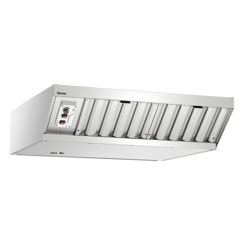 Cappa aspirante Silversteam Bartscher - Estrazione efficace 540 m³/h Cappa aspirante Silversteam Bartscher - Estrazione efficace 540 m³/h