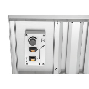 Cappa aspirante Silversteam Bartscher - Estrazione efficace 540 m³/h