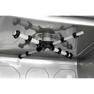 Lavastoviglie professionale Bartscher: Grande capacità 15 L, cestello 40x40, ideale per CHR Horeca