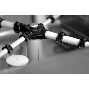 Lavastoviglie professionale Bartscher: Grande capacità 15 L, cestello 40x40, ideale per CHR Horeca