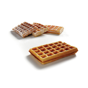 Gaufriera professionale MDI 1BW-AL Bartscher | Waffle di Bruxelles e potenza 1800W