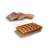 Gaufriera professionale MDI 1BW-AL Bartscher | Waffle di Bruxelles e potenza 1800W