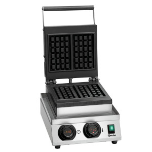 Gaufriera professionale MDI 1BW-AL Bartscher | Waffle di Bruxelles e potenza 1800W