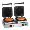 Gaufrier professionale Bartscher 2HW211 - Waffle a cuore in acciaio inossidabile