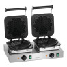 Gaufrier professionale Bartscher 2HW211 - Waffle a cuore in acciaio inossidabile