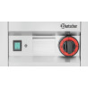 Piastra GPL 320E-G Bartscher: Piastra liscia cromata e potenza 3000W