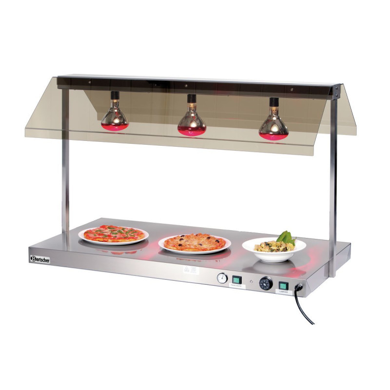 Ponte riscaldante TR I3WL1350 Bartscher: Mantenimento efficace dei piatti professionali Ponte riscaldante TR I3WL1350 Bartscher: Mantenimento efficace dei piatti professionali
