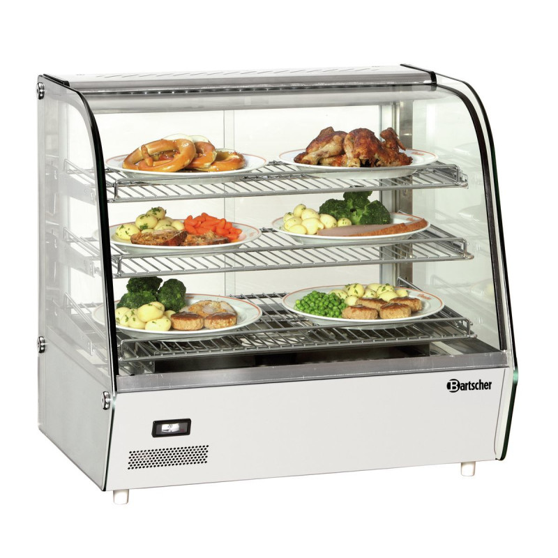 Vetrina riscaldata Deli Plus I Bartscher - 120L, illuminazione LED Vetrina riscaldata Deli Plus I Bartscher - 120L, illuminazione LED