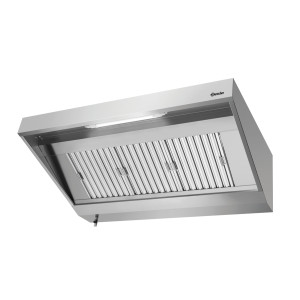 Cappa a parete professionale 900, L1600 Bartscher inox AISI