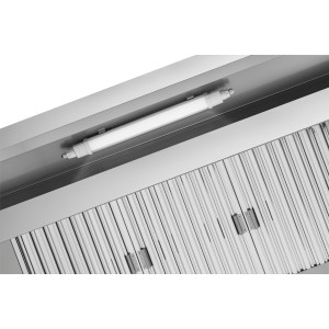 Cappa a parete professionale 900, L1600 Bartscher inox AISI