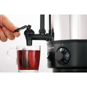 Distributore di acqua calda 6L Bartscher in acciaio inox, temperatura regolabile