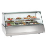 Vetrina refrigerata Bartscher 3/1 GN vetro piano | Conservazione ottimale