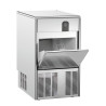 Macchina per ghiaccio professionale Bartscher Q 26: produzione efficiente e design elegante.