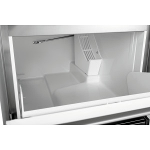 Macchina per ghiaccio professionale Bartscher Q 26: produzione efficiente e design elegante.