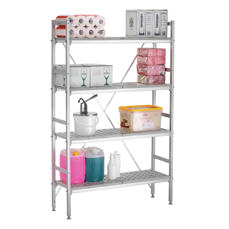 Sistema di scaffalature Kit 4, B1070 Bartscher - Stoccaggio professionale ottimale Sistema di scaffalature Kit 4, B1070 Bartscher - Stoccaggio professionale ottimale
