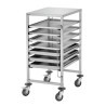 Carrello Euronorm AEN700-6040 Bartscher: Stoccaggio professionale nella ristorazione