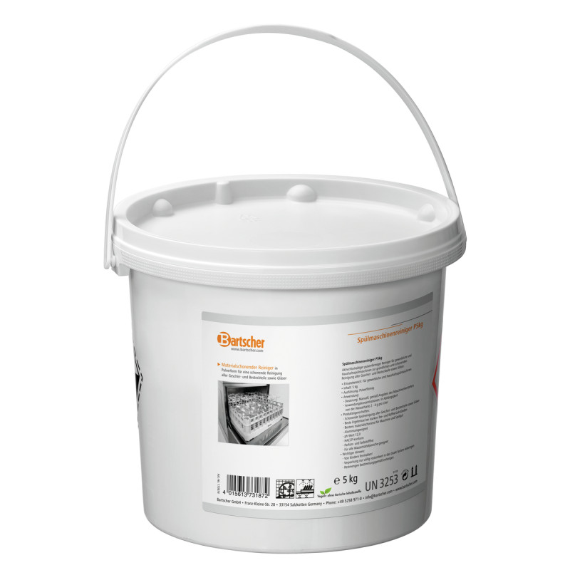 Detergente per lavastoviglie Bartscher 5kg: formula professionale per stoviglie brillanti Detergente per lavastoviglie Bartscher 5kg: formula professionale per stoviglie brillanti