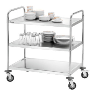 Carrello di servizio TS301 Bartscher - Trasporto efficace per cucine professionali