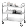 Carrello di servizio TS301 Bartscher - Trasporto efficace per cucine professionali