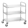 Carrello di servizio TS301 Bartscher - Trasporto efficace per cucine professionali