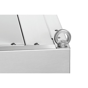 Cappa a parete 900 inox Bartscher: potenza e affidabilità per la tua cucina professionale