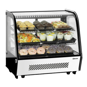 Piatto di presentazione nero in melamina 210x280 mm Bartscher - Eleganza e professionalità in cucina