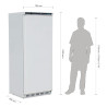 Armadio Frigorifero Positivo Bianco - 600 L