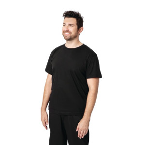 Maglietta Unisex Nera - Taglia L - FourniResto - Fourniresto