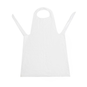 Grembiule monouso bianco in polietilene - Lotto da 100 - FourniResto - Fourniresto