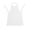 Grembiule monouso bianco in polietilene - Lotto da 100 - FourniResto - Fourniresto