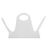 Grembiule monouso bianco in polietilene - Lotto da 100 - FourniResto - Fourniresto