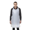 Grembiule monouso bianco in polietilene - Lotto da 100 - FourniResto - Fourniresto