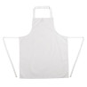 Grembiule Bavaglino Bianco 711 X 656 Mm - Abbigliamento da chef bianco - Fourniresto
