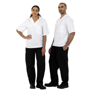 Pantaloni da cucina unisex neri Vegas - Taglia XL - Whites Chefs Clothing - Fourniresto