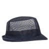 Cappello Trilby Blu Navy con Rete - Taglia S 550 mm - FourniResto - Fourniresto