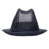 Cappello Trilby Blu Navy con Rete - Taglia S 550 mm - FourniResto - Fourniresto