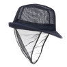 Cappello Trilby Blu Navy con Rete - Taglia S 550 mm - FourniResto - Fourniresto