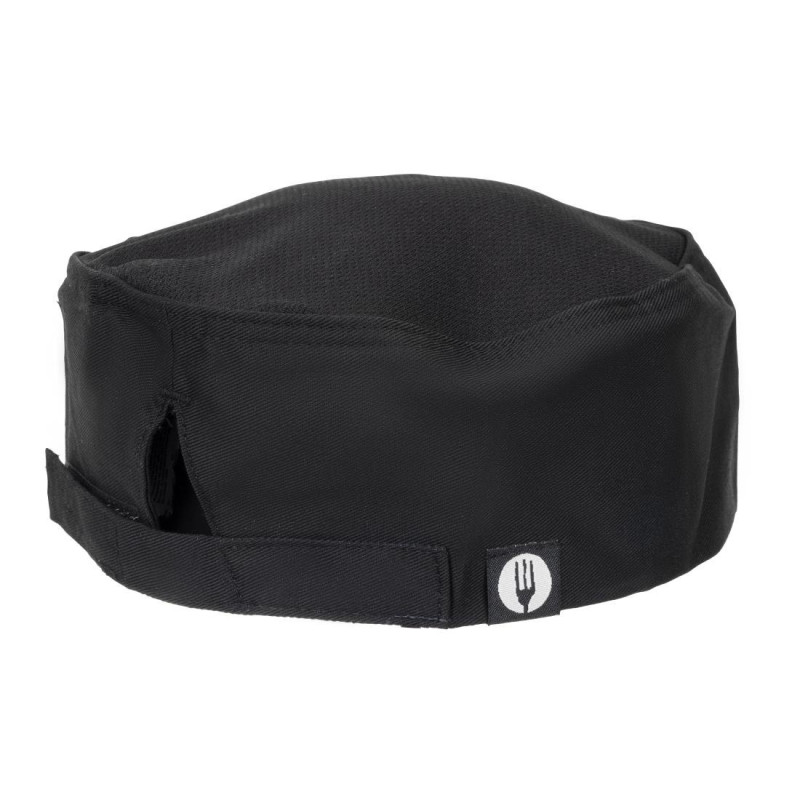 Calotta da cucina nera Cool Vent - Taglia unica - Chef Works - Fourniresto Calotta da cucina nera Cool Vent - Taglia unica - Chef Works - Fourniresto