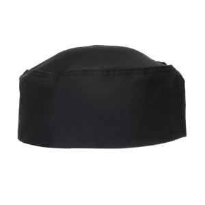 Calotta da cucina nera Cool Vent - Taglia unica - Chef Works - Fourniresto