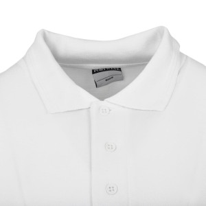 Polo Misto Bianco - Taglia L - FourniResto - Fourniresto